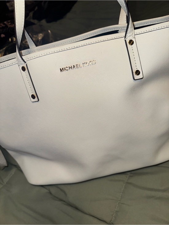 Michael Kors Handbags - Michael Kors black and white reversible tote w Pouch  35T8GTVT9T NWT